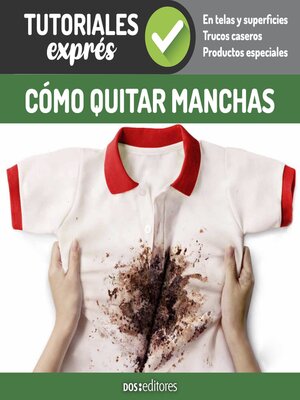 cover image of Cómo quitar manchas